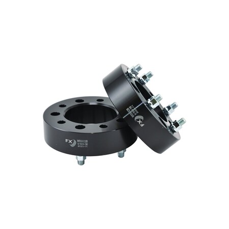 Trailfx TrailFX W559002B; Wheel Spacer; 5 x 150 Millimeter/ 5 x 5.90 Inch Bolt Pattern 2 Inch Thickness W559002B